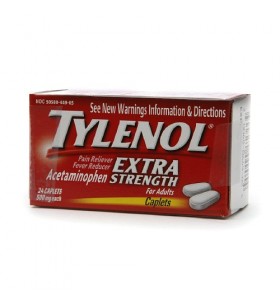 TYLENOL Extra Strength Acetaminophen 500 mg