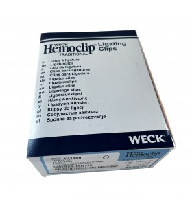 Medium Surgical Clips - Vasectomy Vasal Occlusion - 10 clips per cartridge