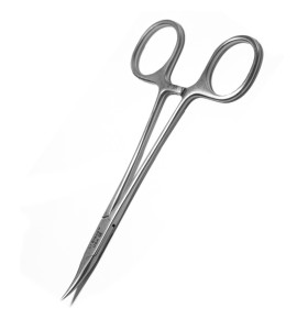 Dissecting Clamp, Curved Sharp Forceps for Vasectomy 