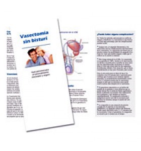 Patient Brochures - Spanish No Needle, No Scalpel Vasectomy Counseling