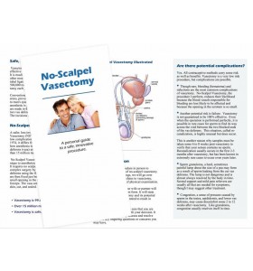 Patient Brochures - No Scalpel Vasectomy Counseling